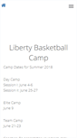 Mobile Screenshot of libertybasketballcamp.com